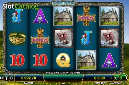 Скрин2. Sigrids Quest слот