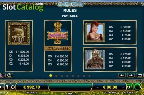 Скрин4. Sigrids Quest слот
