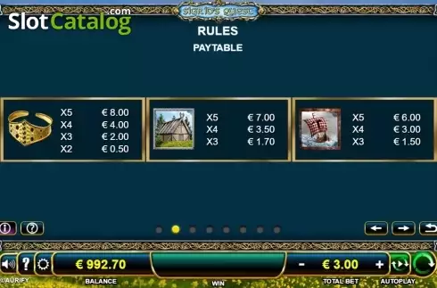 Скрин5. Sigrids Quest слот