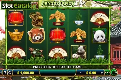 Скрин2. Pandas Quest слот