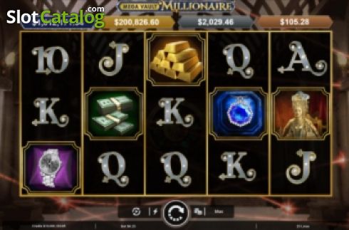 Скрин2. Mega Vault Millionaire слот