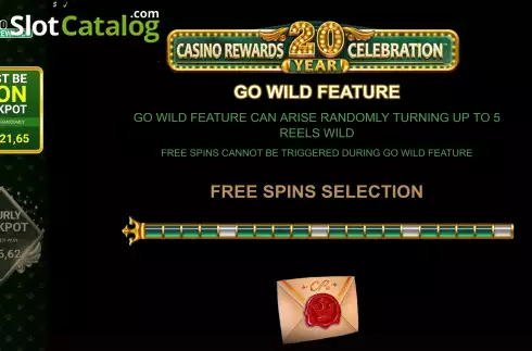 Скрин7. Casino Rewards 20 Year Celebration слот
