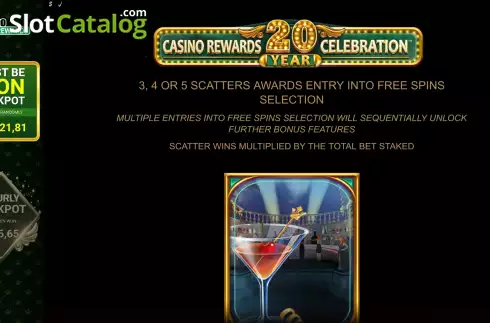 Скрин8. Casino Rewards 20 Year Celebration слот