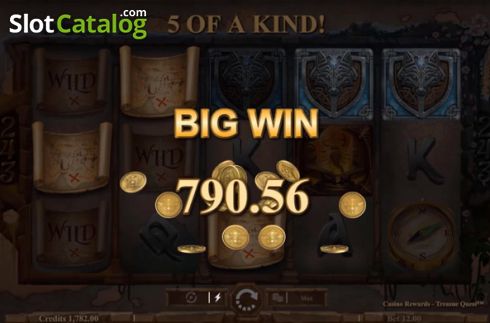 Скрин6. Casino Rewards Treasure Quest слот