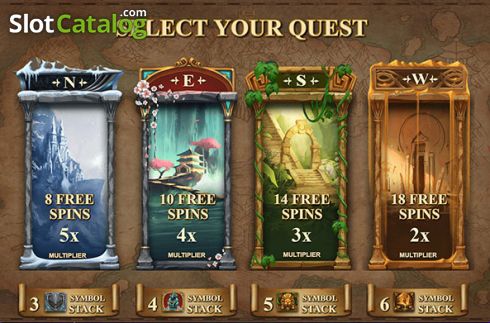 Скрин7. Casino Rewards Treasure Quest слот