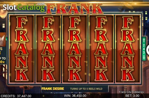 Скрин5. Frank City Robberies слот