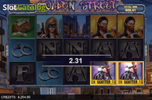 Скрин6. Frank City Robberies слот