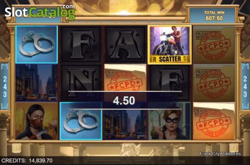 Скрин7. Frank City Robberies слот