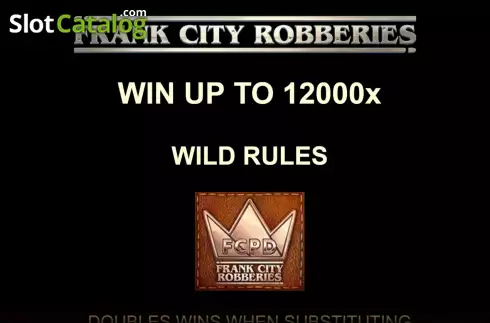 Скрин8. Frank City Robberies слот