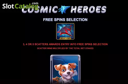 Скрин6. Cosmic Heroes слот
