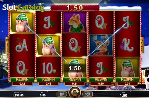 Скрин4. Book Of Mrs Claus слот