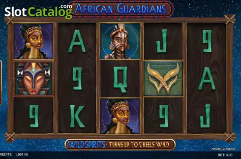 Скрин3. African Guardians слот