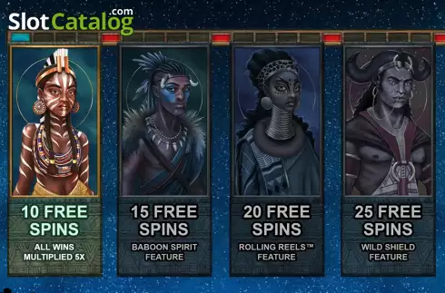 Скрин9. African Guardians слот