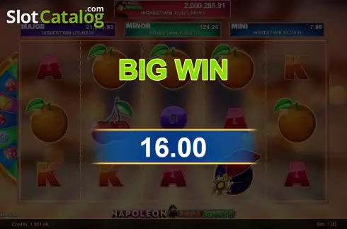 Скрин6. Napoleon Mega Moolah слот