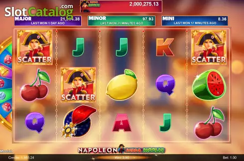 Скрин7. Napoleon Mega Moolah слот
