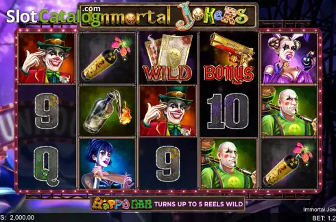 Скрин2. Immortal Jokers слот