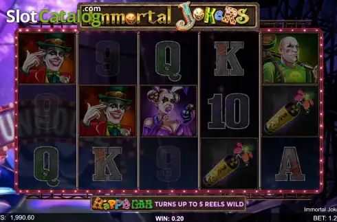 Скрин3. Immortal Jokers слот