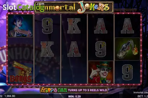 Скрин4. Immortal Jokers слот