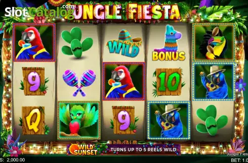 Скрин2. Jungle Fiesta слот