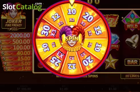 Скрин7. Joker Fire Frenzy слот