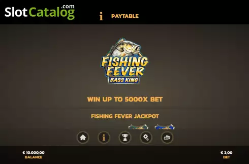 Скрин9. Fishing Fever Bass King слот