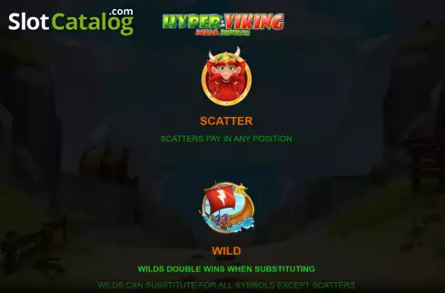 Скрин7. Hyper Viking Mega Moolah слот
