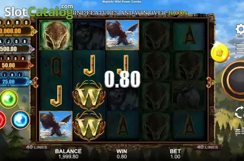 Скрин4. Majestic Wilds слот