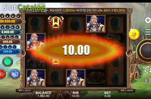 Скрин5. Dawn of the Vikings Power Combo слот