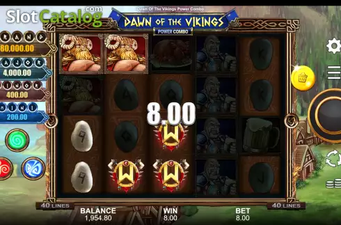Скрин6. Dawn of the Vikings Power Combo слот