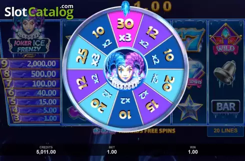 Скрин3. Joker Ice Frenzy Epic Strike слот