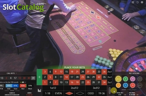 Скрин3. Auto Roulette Live Turbo слот
