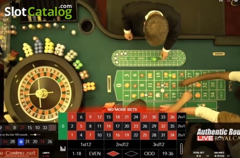 Скрин2. Royal Casino Authentic Roulette Live слот