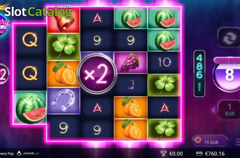 Скрин6. CherryPop слот