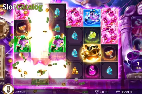 Скрин4. PiggyPop слот