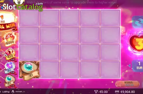 Скрин9. LolliPop (AvatarUX Studios) слот