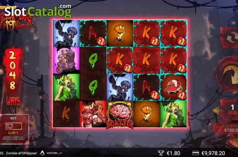 Скрин4. Zombie aPOPalypse MultiPop слот