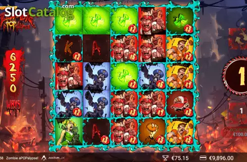 Скрин9. Zombie aPOPalypse MultiPop слот