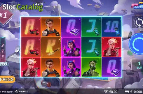 Скрин3. POP Royale слот
