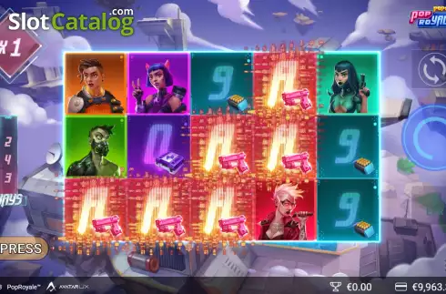 Скрин5. POP Royale слот