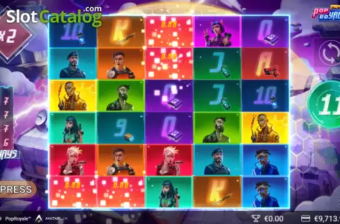 Скрин9. POP Royale слот