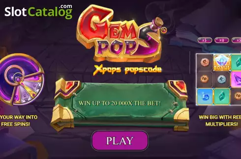 Скрин2. GemPops слот