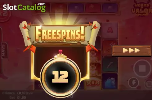 Скрин8. Worms of Valor слот