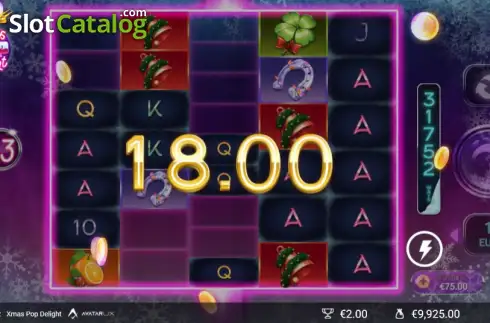 Скрин3. XmasPop Delight слот