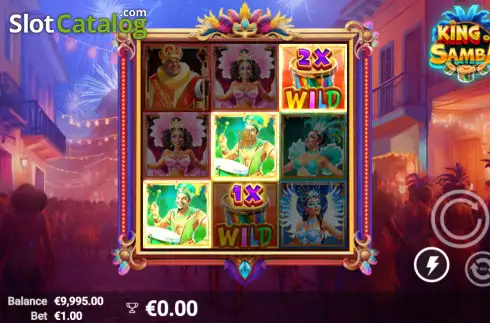 Скрин3. King of Samba слот