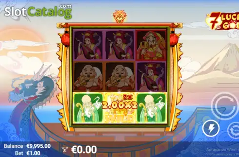 Скрин3. 7 Lucky Gods слот