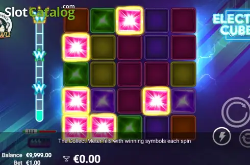 Скрин3. Electro Cubes слот