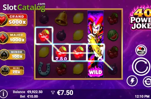 Скрин3. 40 Power Joker слот