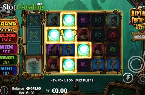 Скрин3. Depths of Fortune 2 слот