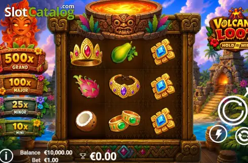 Скрин2. Volcanic Loot слот