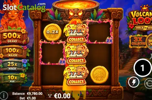 Скрин3. Volcanic Loot слот